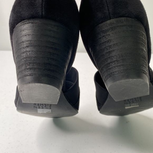 Eileen Fisher Black Hilly Suede d'Orsay Pump - Picture 8 of 16